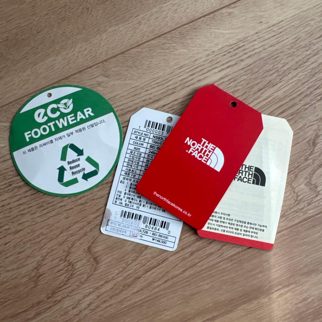 [1回使用] ノースフェイス スニーカー