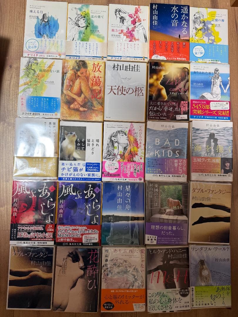 【小説】村山由佳 文学作品58冊セット