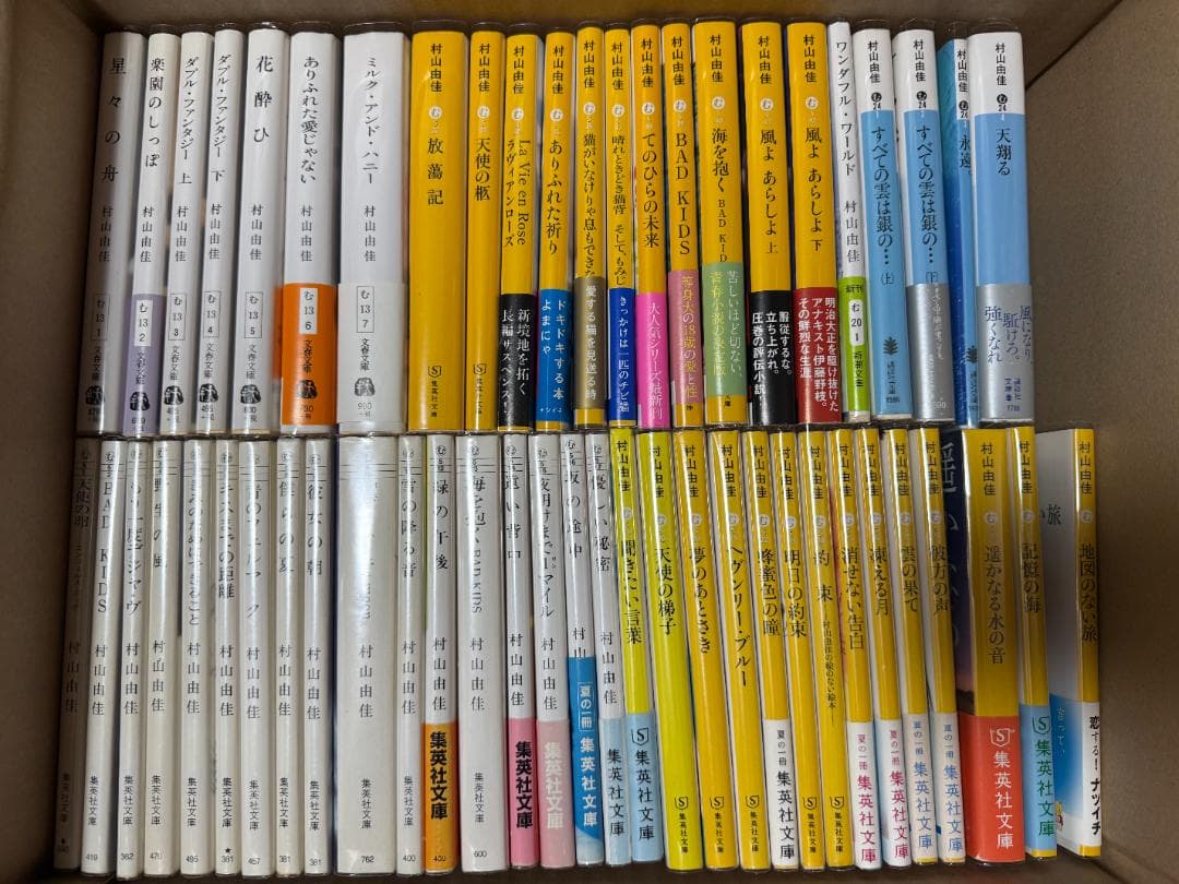 【小説】村山由佳 文学作品58冊セット