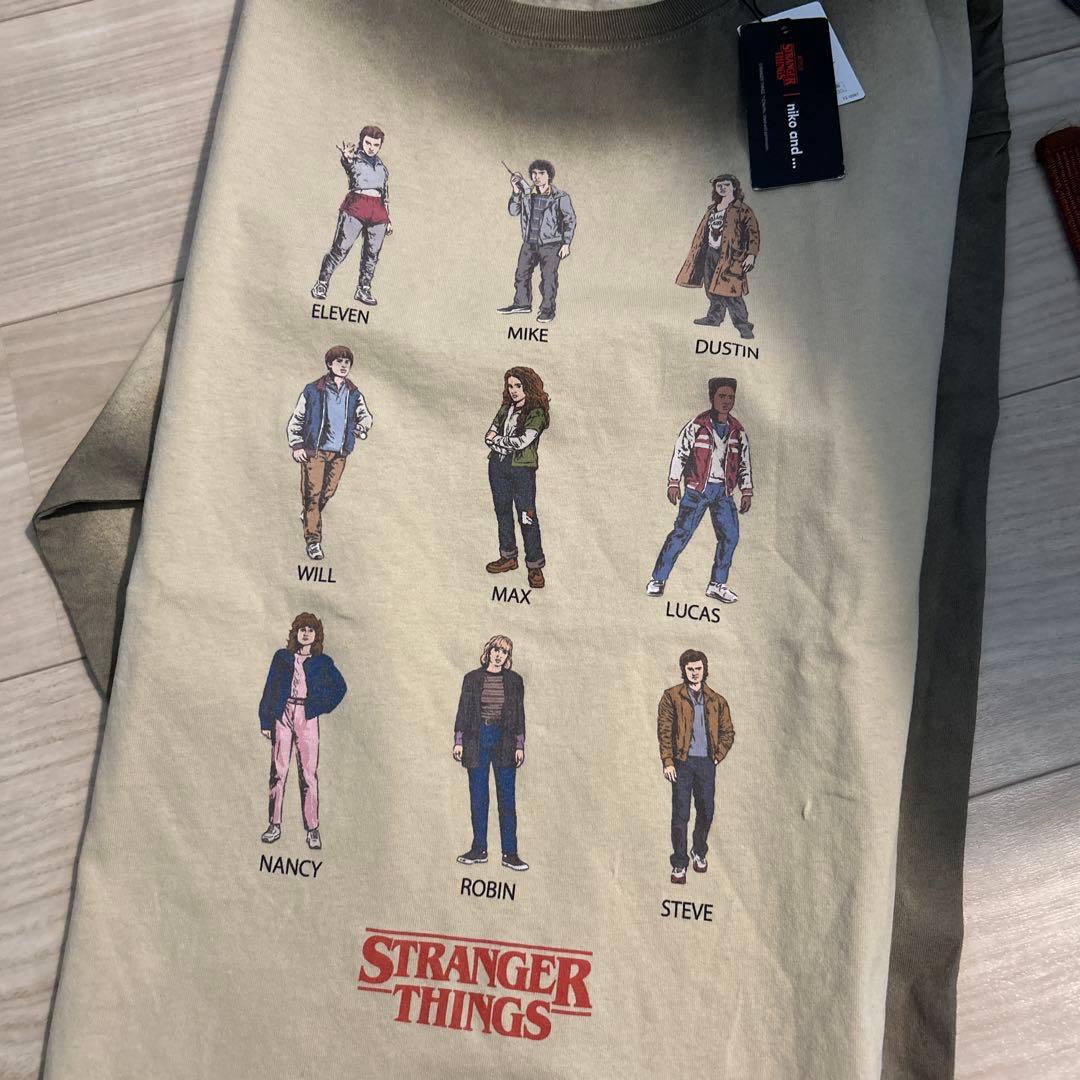 niko and …. 【STRANGER THINGS】ロングTシャツL