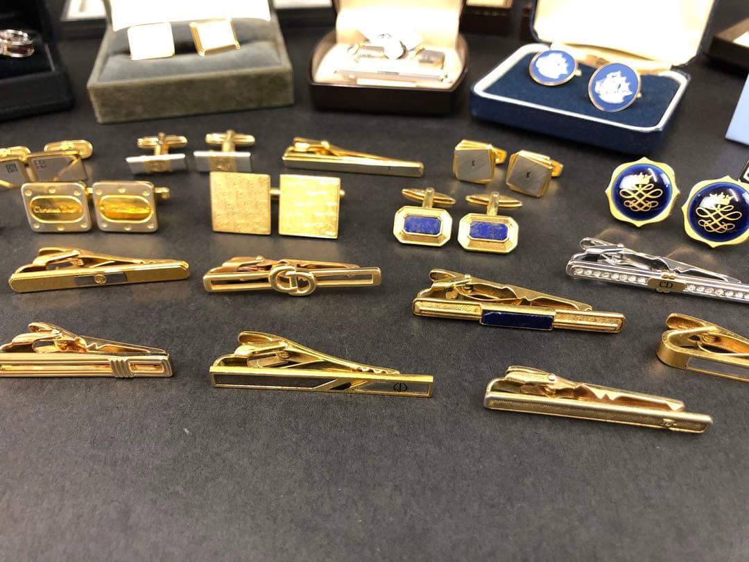 d*7様 ディオール・ダンヒル・デュポン・バーバリー他　タイピン・カフスまとめ