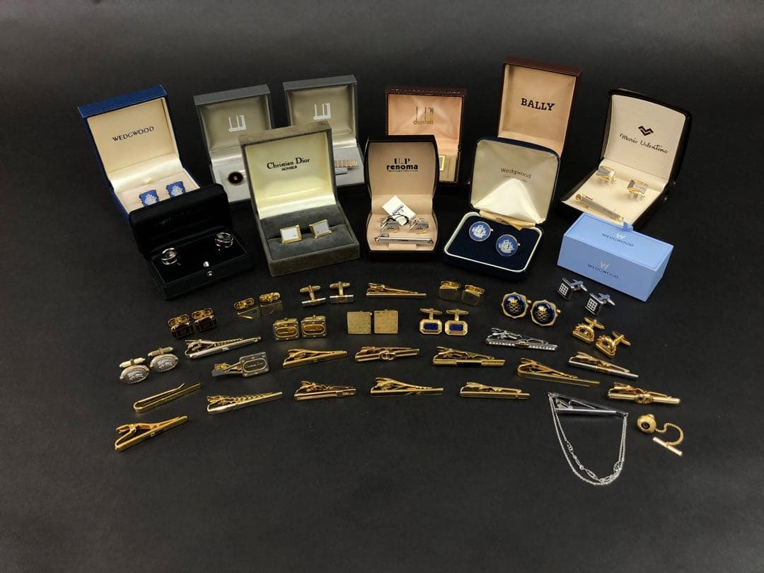 d*7様 ディオール・ダンヒル・デュポン・バーバリー他　タイピン・カフスまとめ