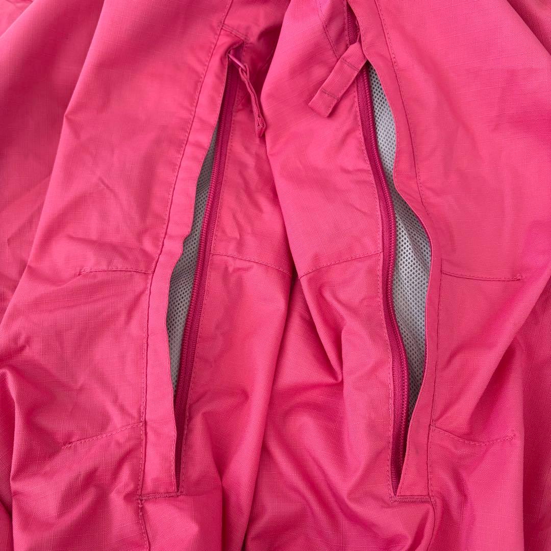 ROXY スノーボードウェア 上S 下9白系ペイズリー柄ジャケット×ピンクパンツ