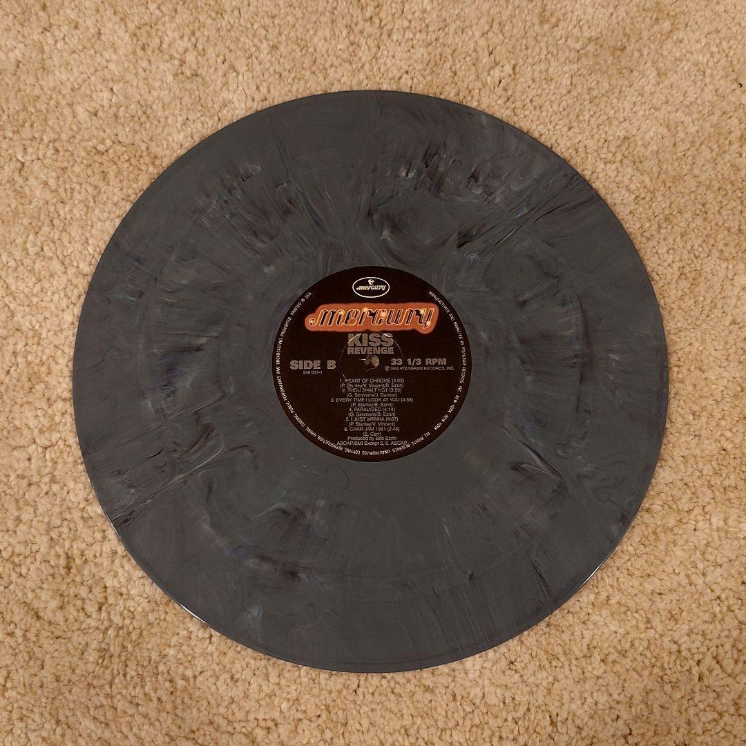 ★直筆サイン　LPレコード Kiss／Revenge 輸入盤・B. Kulick