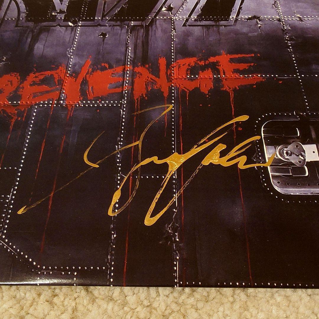 ★直筆サイン　LPレコード Kiss／Revenge 輸入盤・B. Kulick