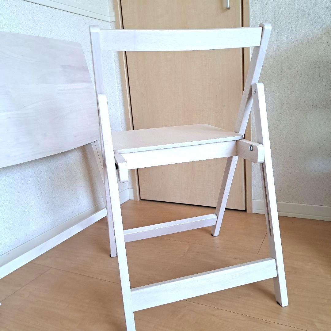 ニトリ 折りたたみデスク＆チェアセット