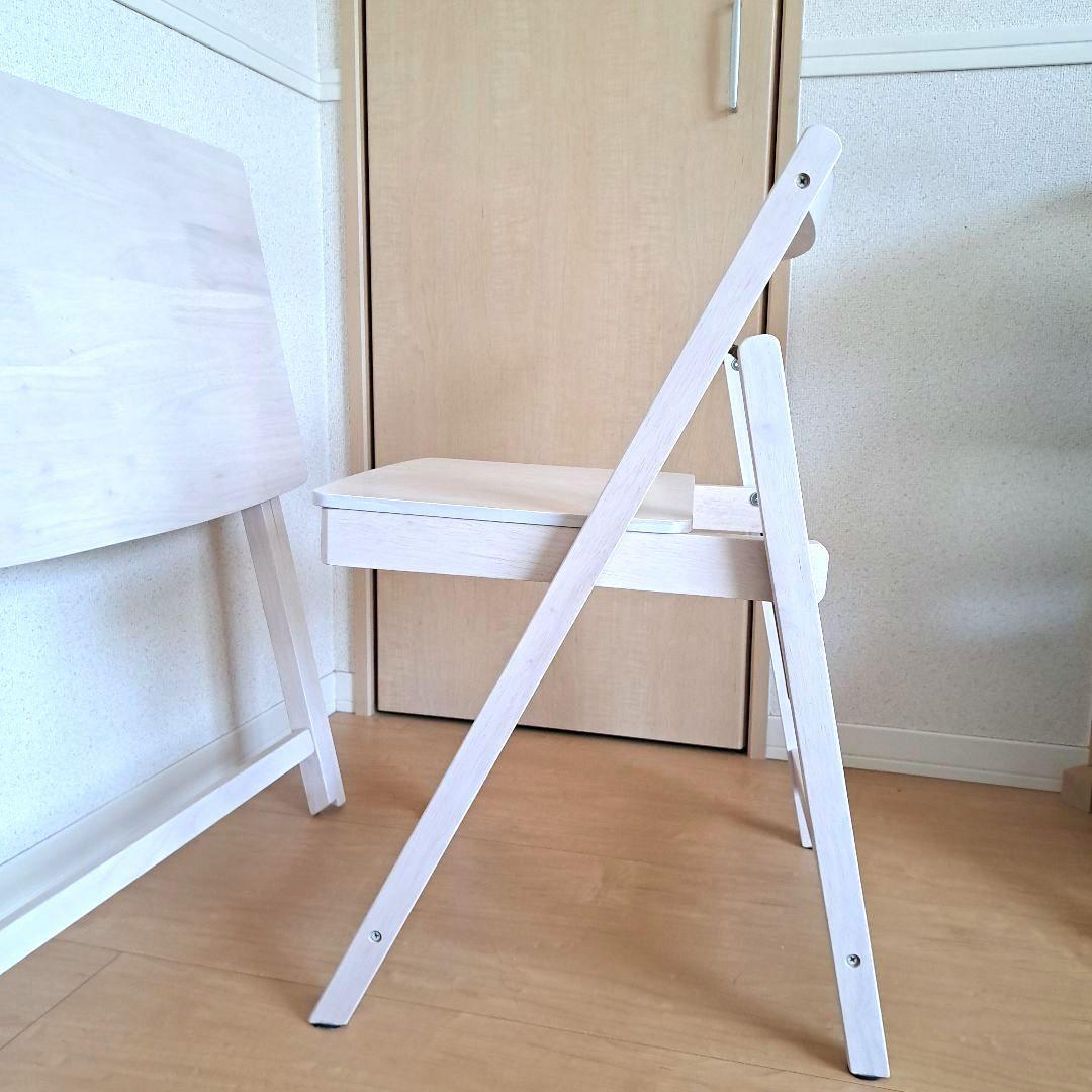 ニトリ 折りたたみデスク＆チェアセット