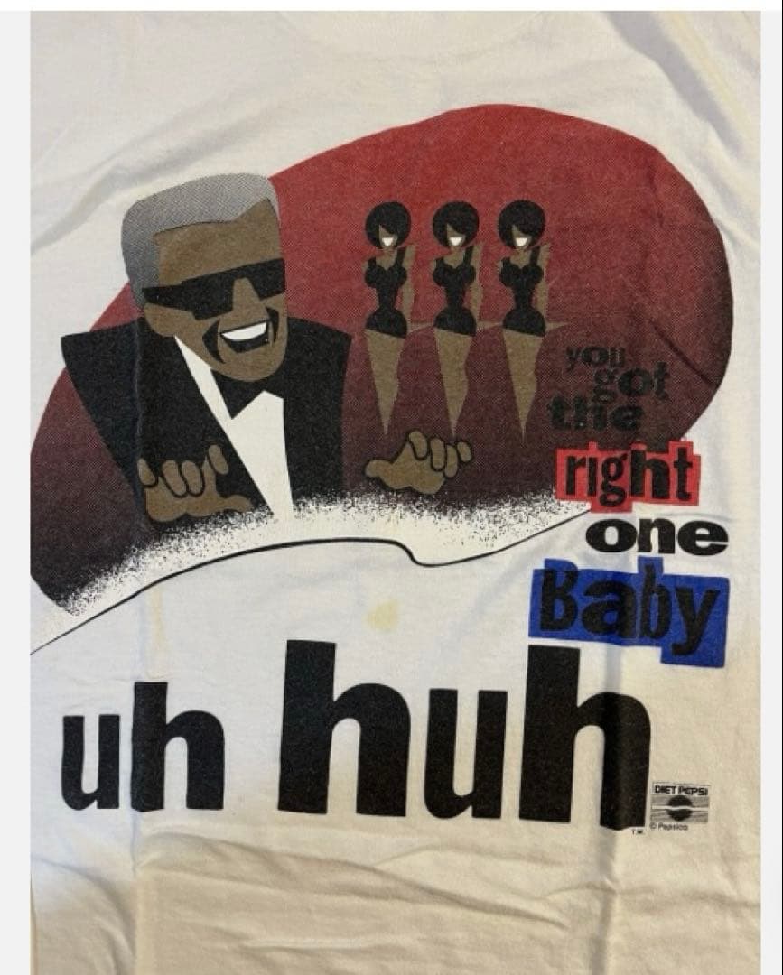 90s vintageレイチャールズX diet pepsi TEE 2点セット