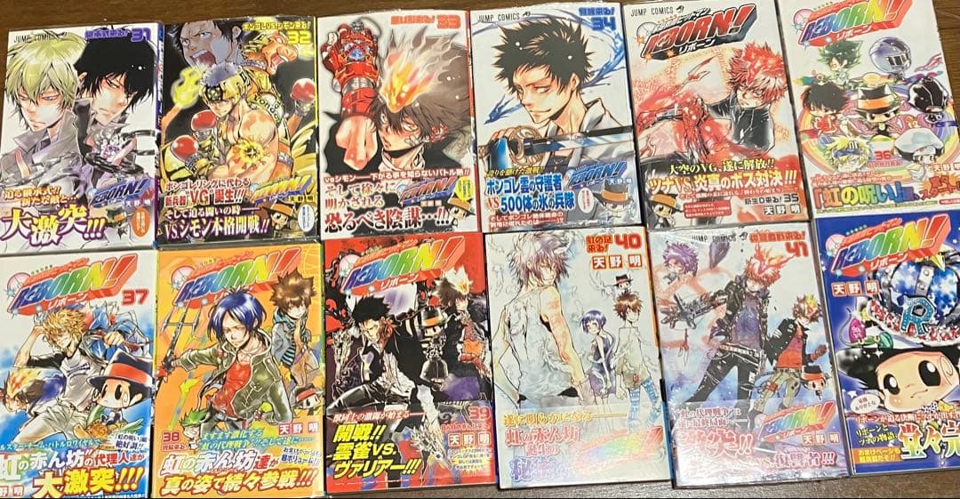 リボーン 全巻セット 全巻初版帯付き ジャンパラ多数 未開封あり