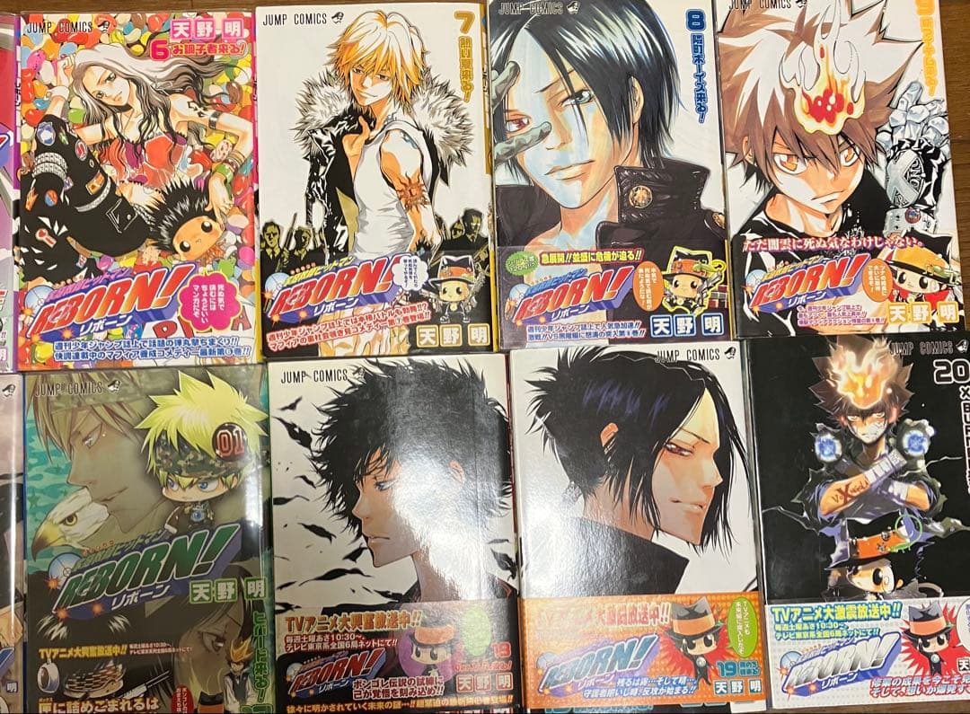 リボーン 全巻セット 全巻初版帯付き ジャンパラ多数 未開封あり