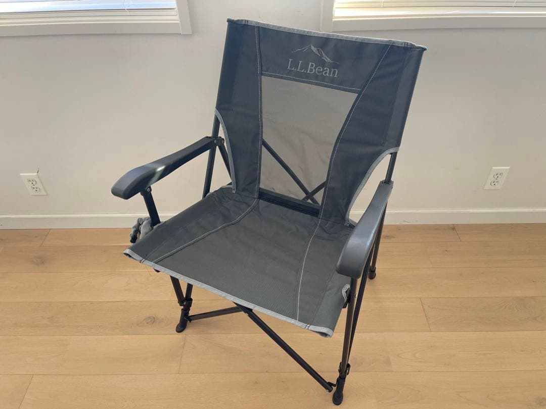 LL Bean Easy Comfort Camp Chair ①グレー送料込み