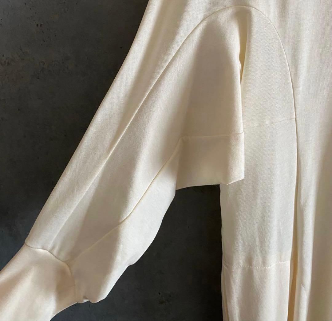 希少L 新品 Mame Kurogouchi クラシックコットンドレス ロング