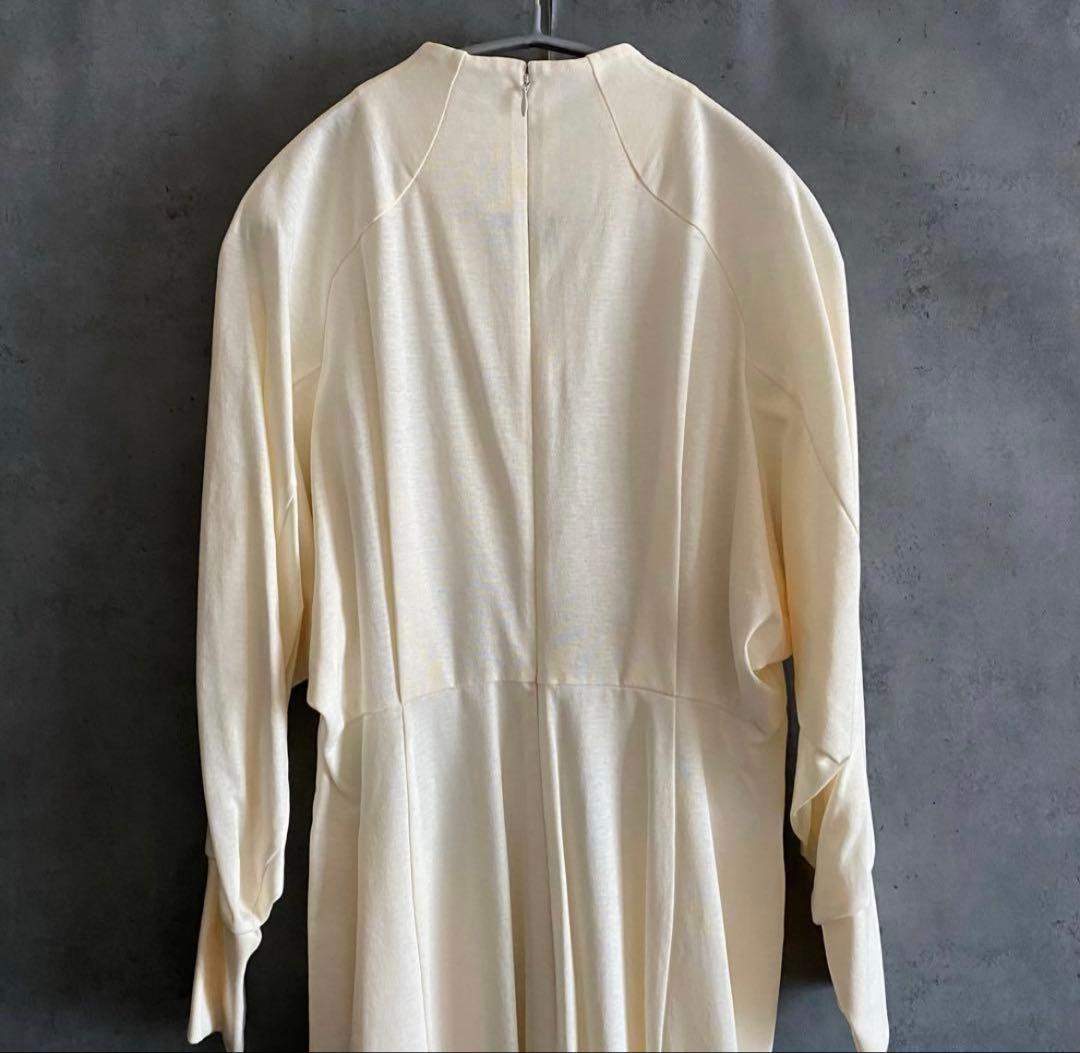 希少L 新品 Mame Kurogouchi クラシックコットンドレス ロング