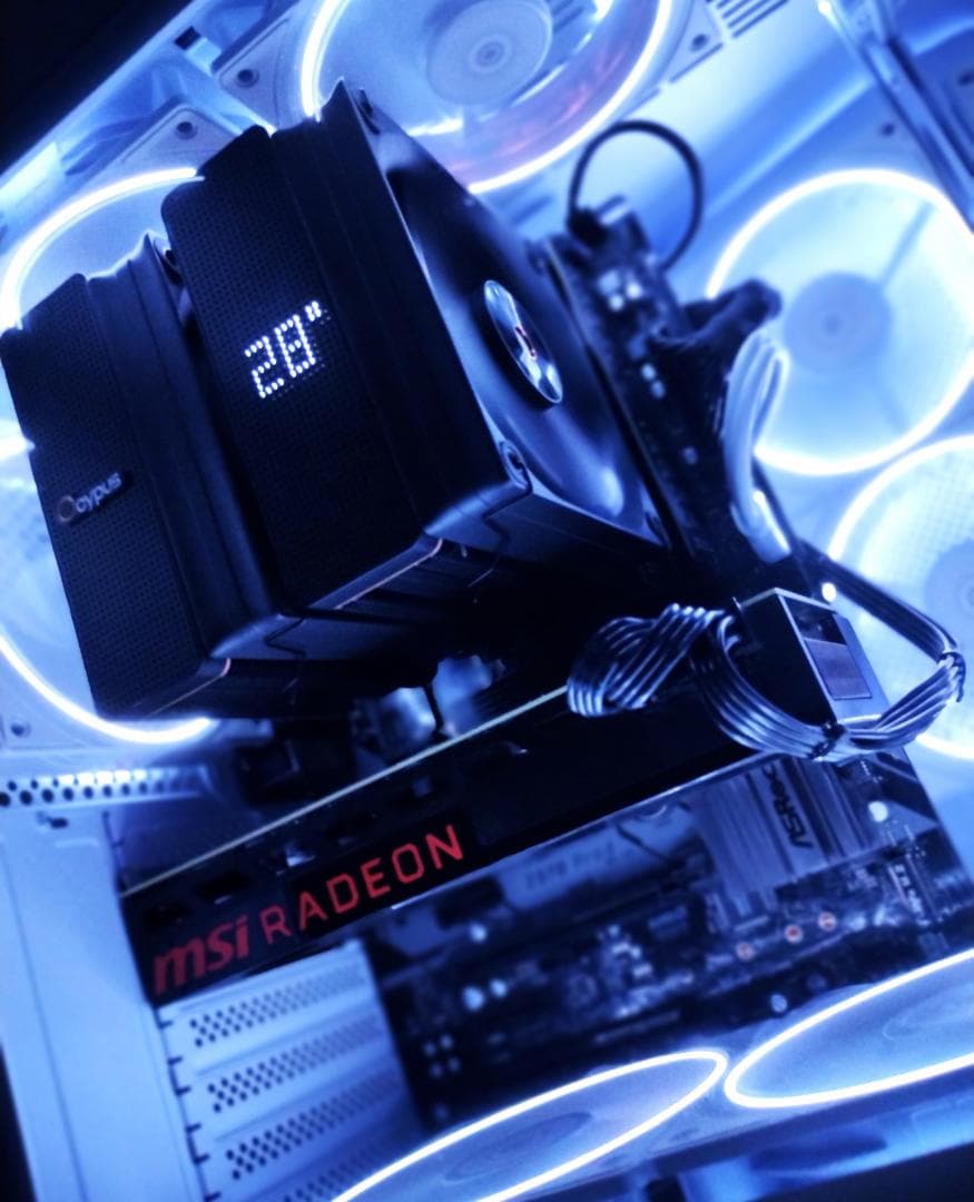 ゲーミングPC/Core i7 8700K/RX5700/メモリ32G/送料無料