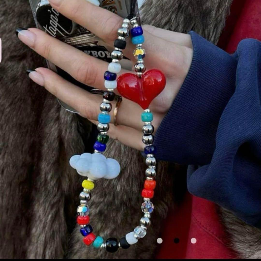 ストリングティング Love In TheClouds ストラップ　ハート　雲