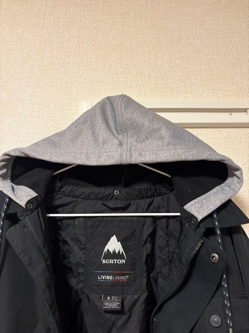 Burton スノーボードジャケット ブラック S ダンモア
