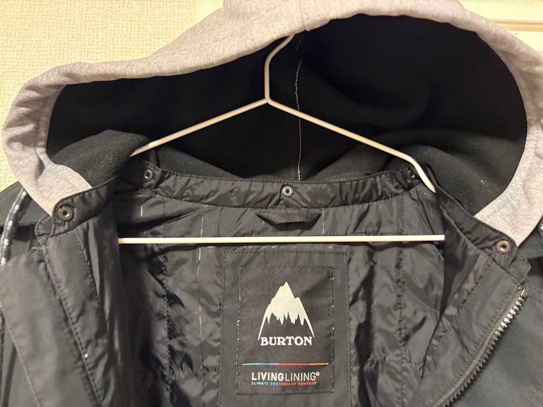 Burton スノーボードジャケット ブラック S ダンモア