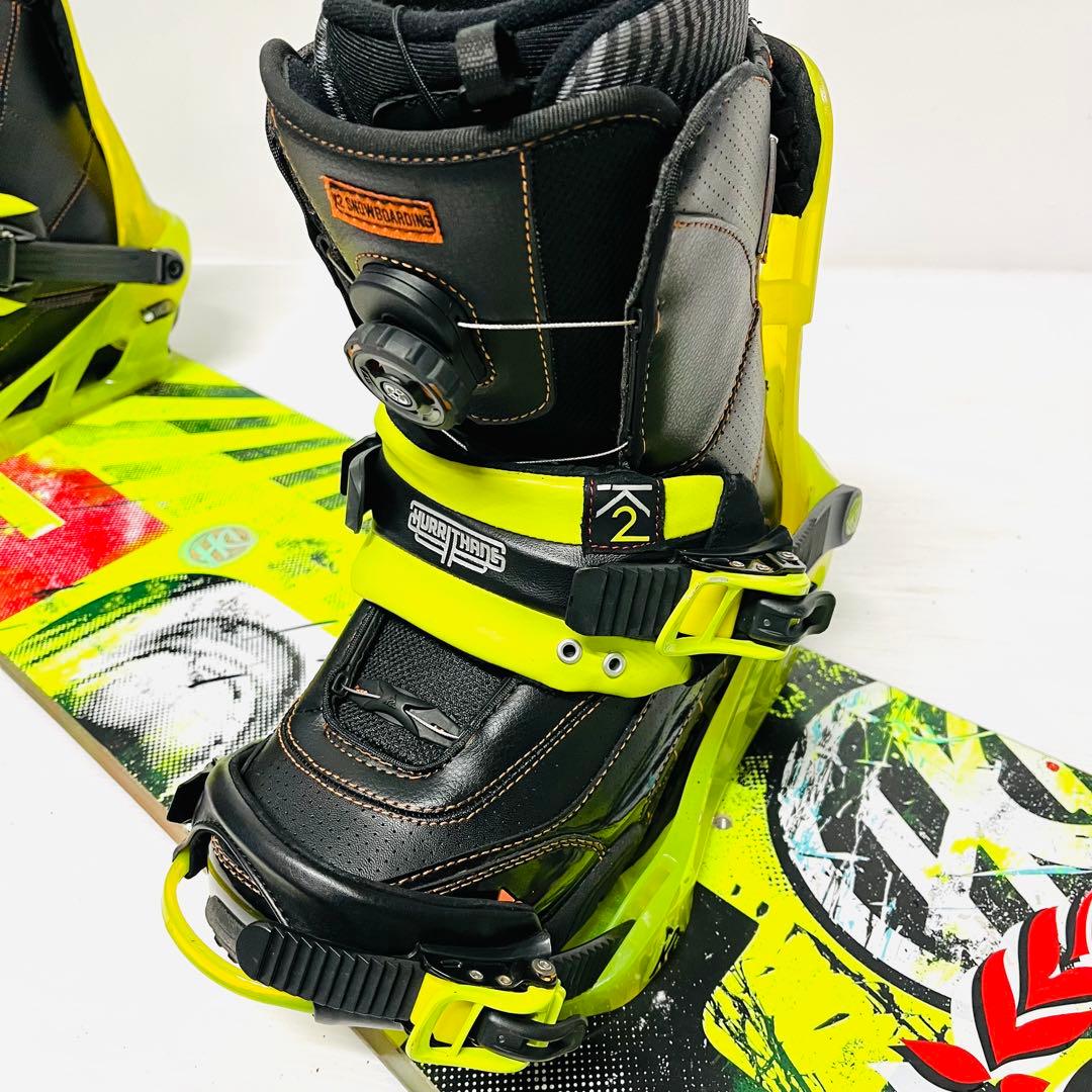 RIDE DH スノボセット　スノーボード　K2 ボード　BOAブーツ　26cm