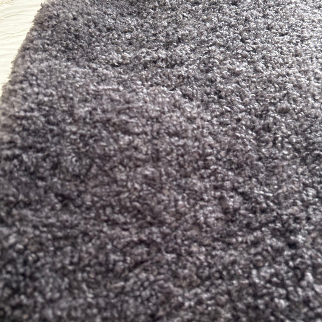 Gypsohila Teddy Vest ダークグレー ロングベスト