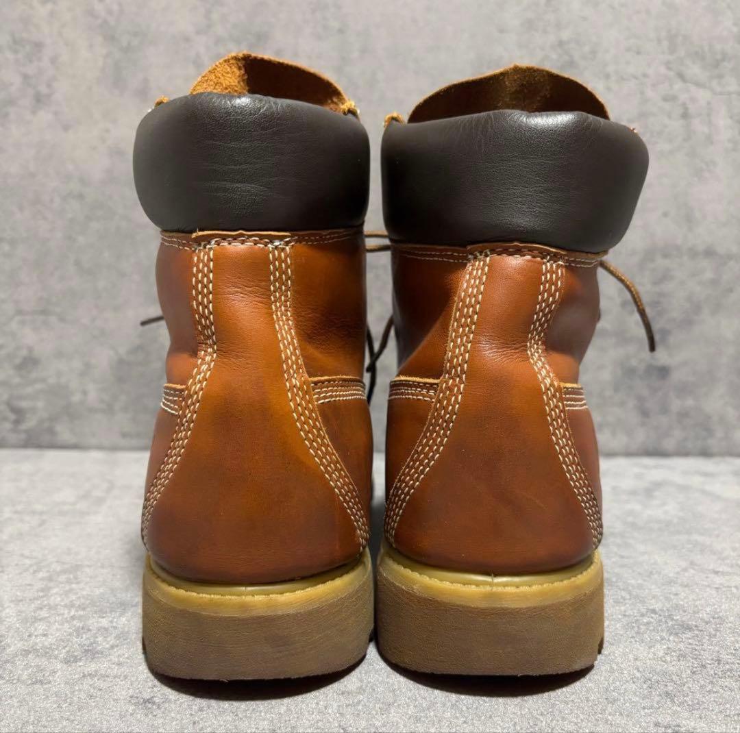 極美品　ティンバーランド　6インチプレミアムブーツ　本革　ブラウン　2122