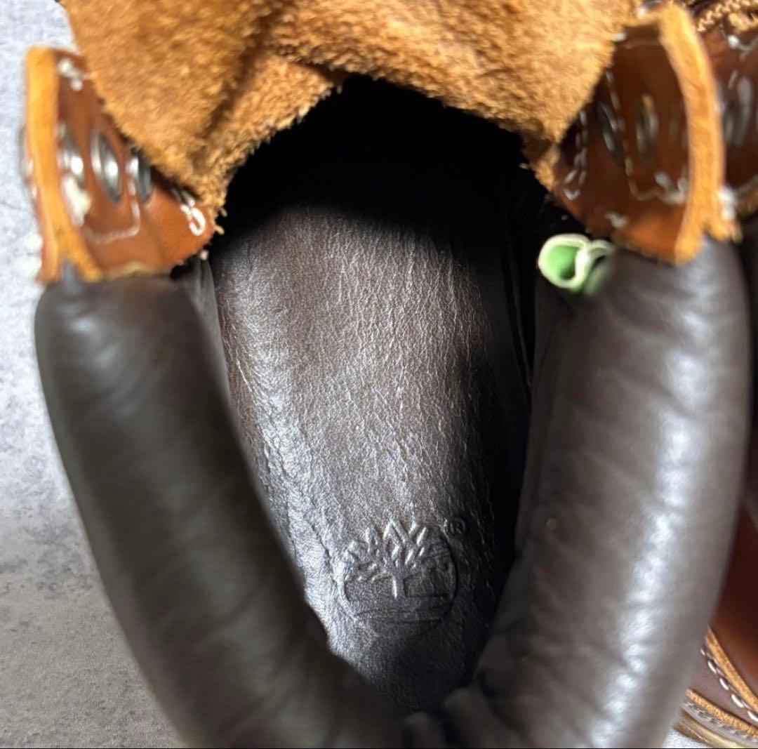 極美品　ティンバーランド　6インチプレミアムブーツ　本革　ブラウン　2122