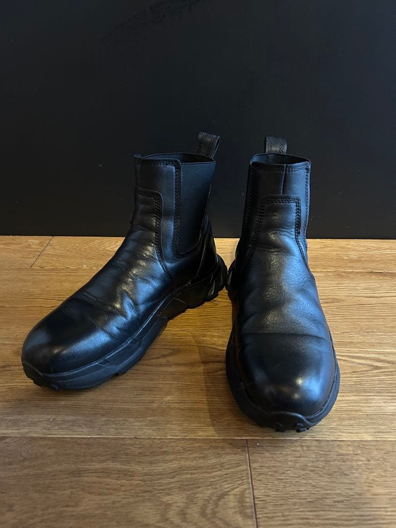 ZARA VIBRAM® レザーブーツ　27.5cm相当