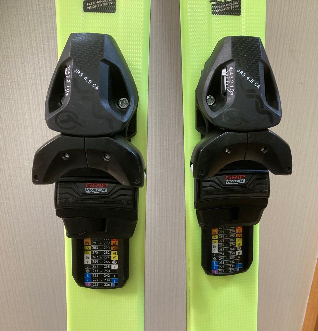 ジュニアスキー板137センチ