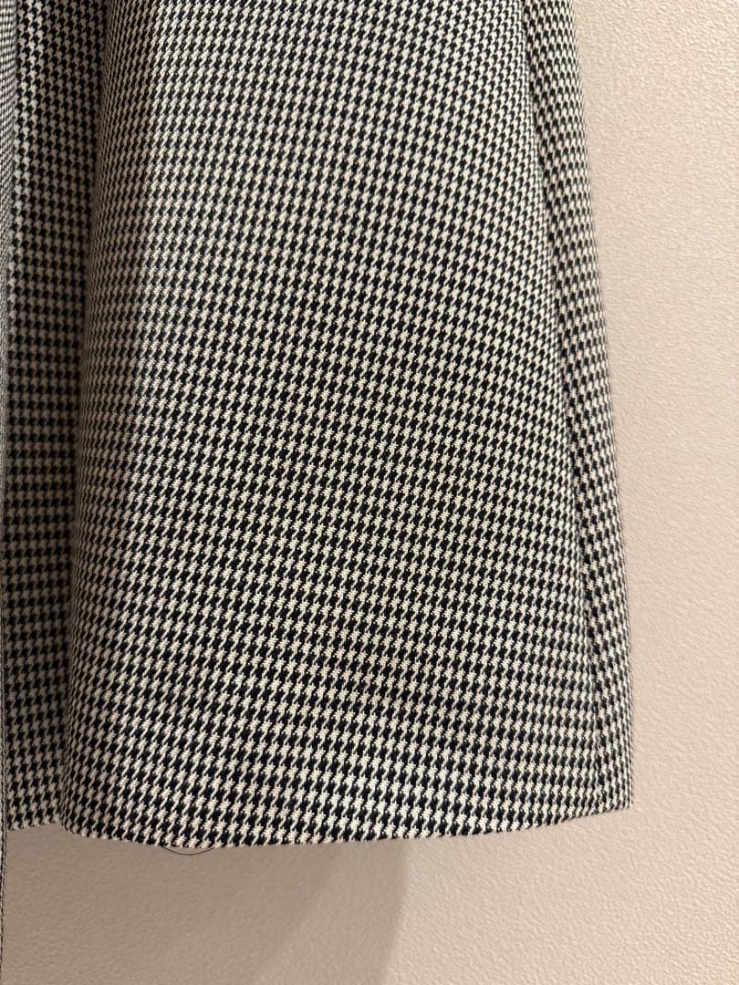 SHE TOKYO 千鳥格子柄ロングコート