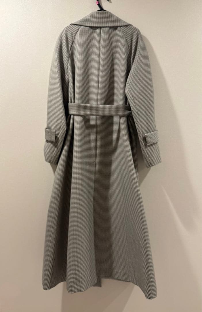 SHE TOKYO 千鳥格子柄ロングコート