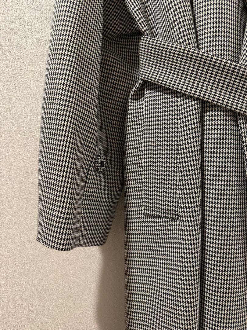 SHE TOKYO 千鳥格子柄ロングコート