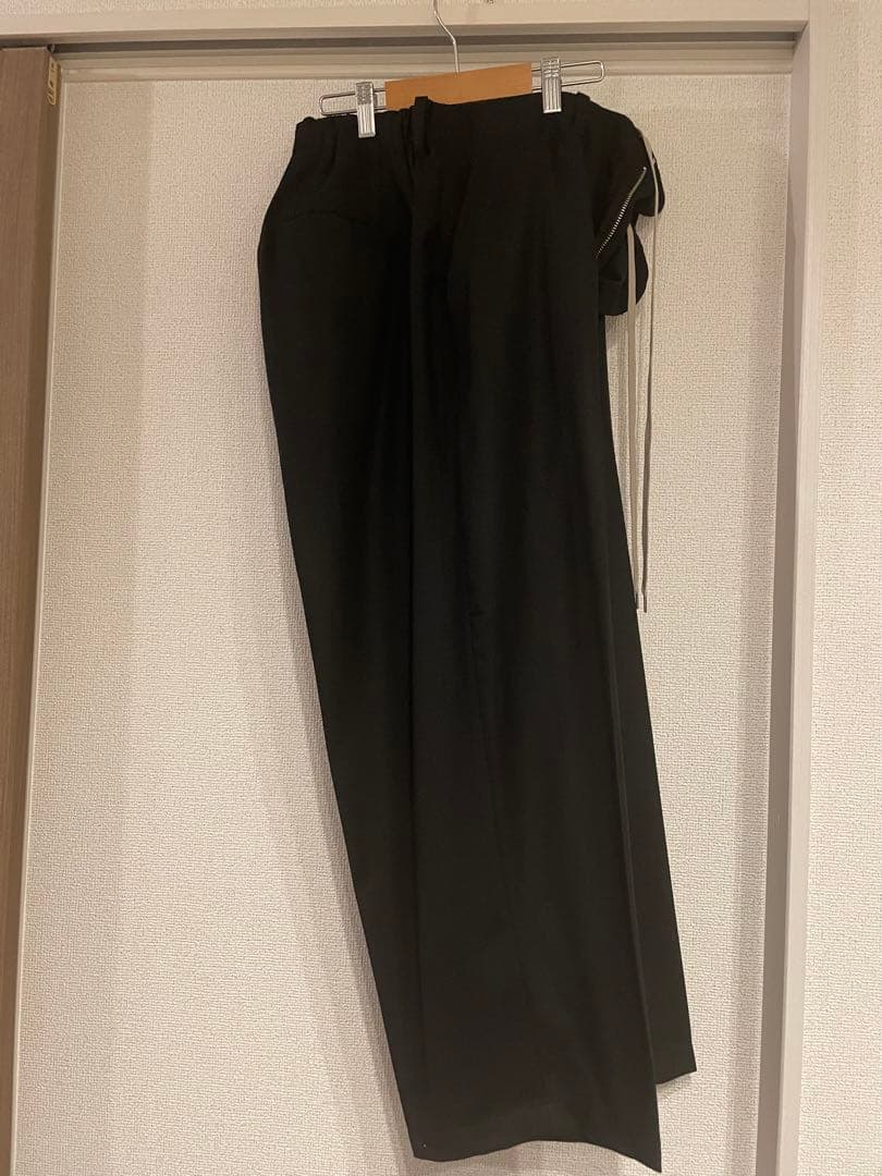 【CTHY】フランネル　ウール　ワイド　スラックス