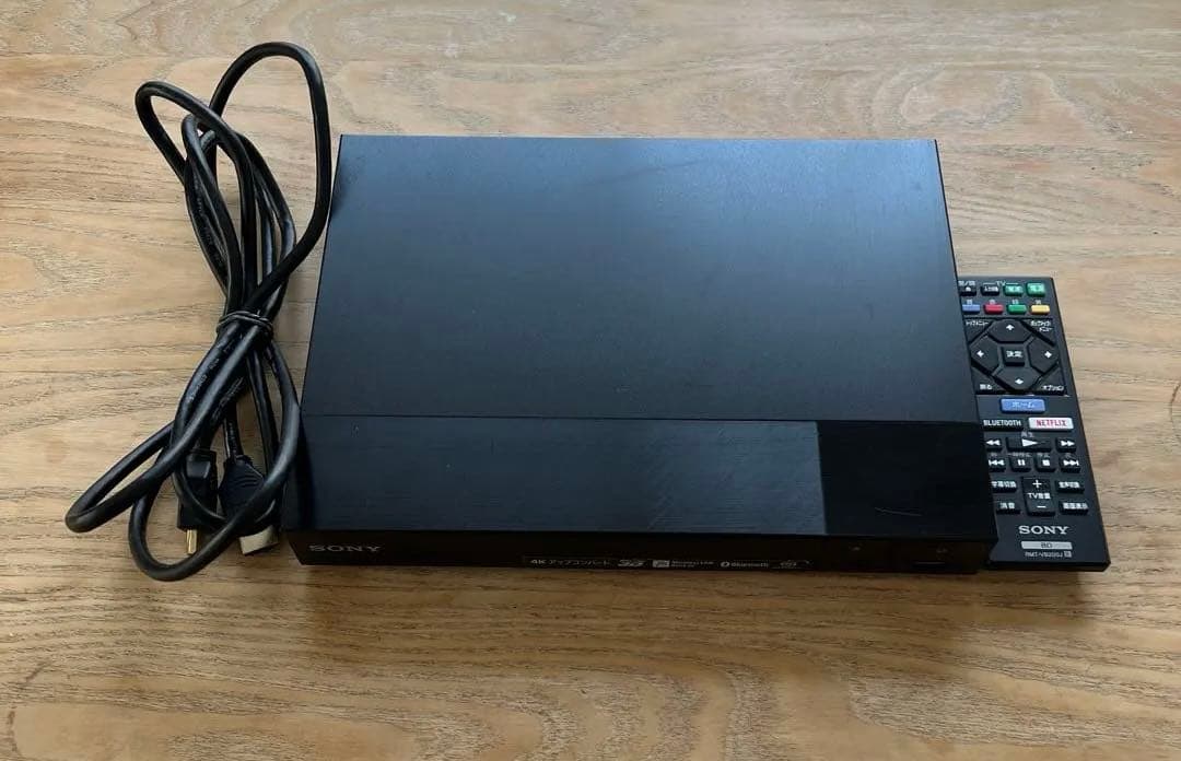 SONY ブルーレイプレーヤー 4Kアップコンバート