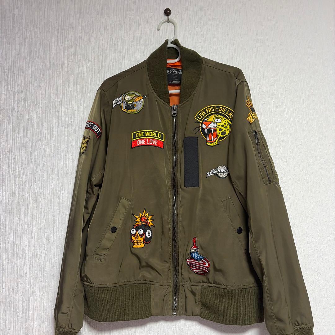 Stussy MA-1 フライトジャケット M