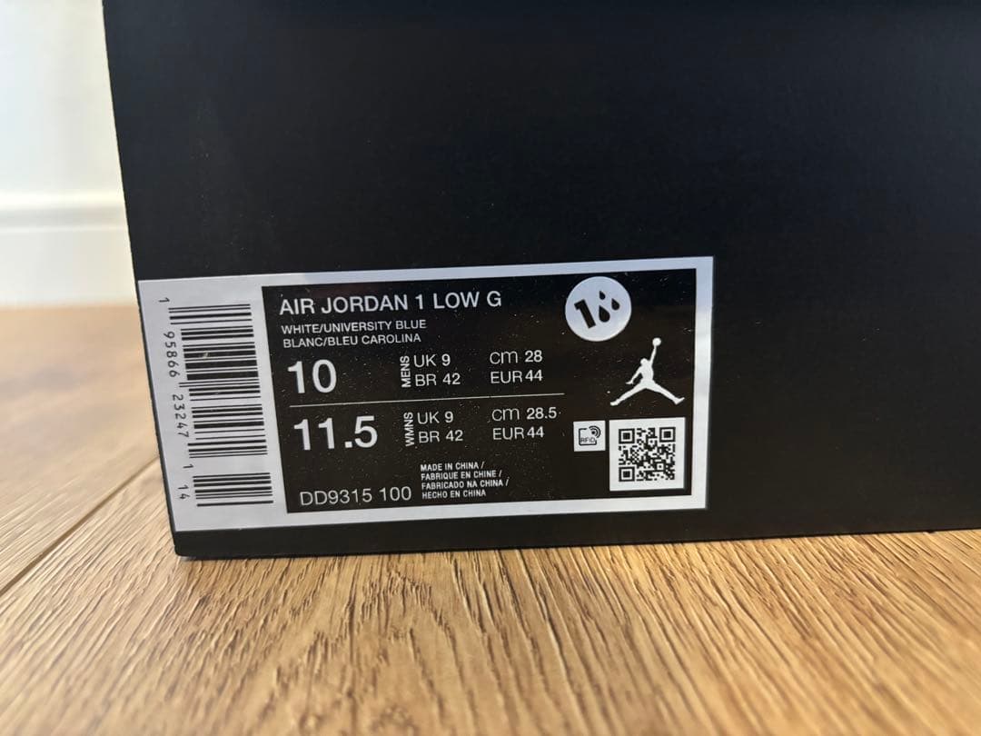 シューズ(男性用) AIR JORDAN 1 LOW GOLF UNC