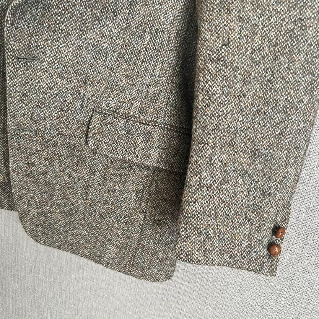 vintage 英国製 Dunn&Co テーラードジャケット ブラウン 古着