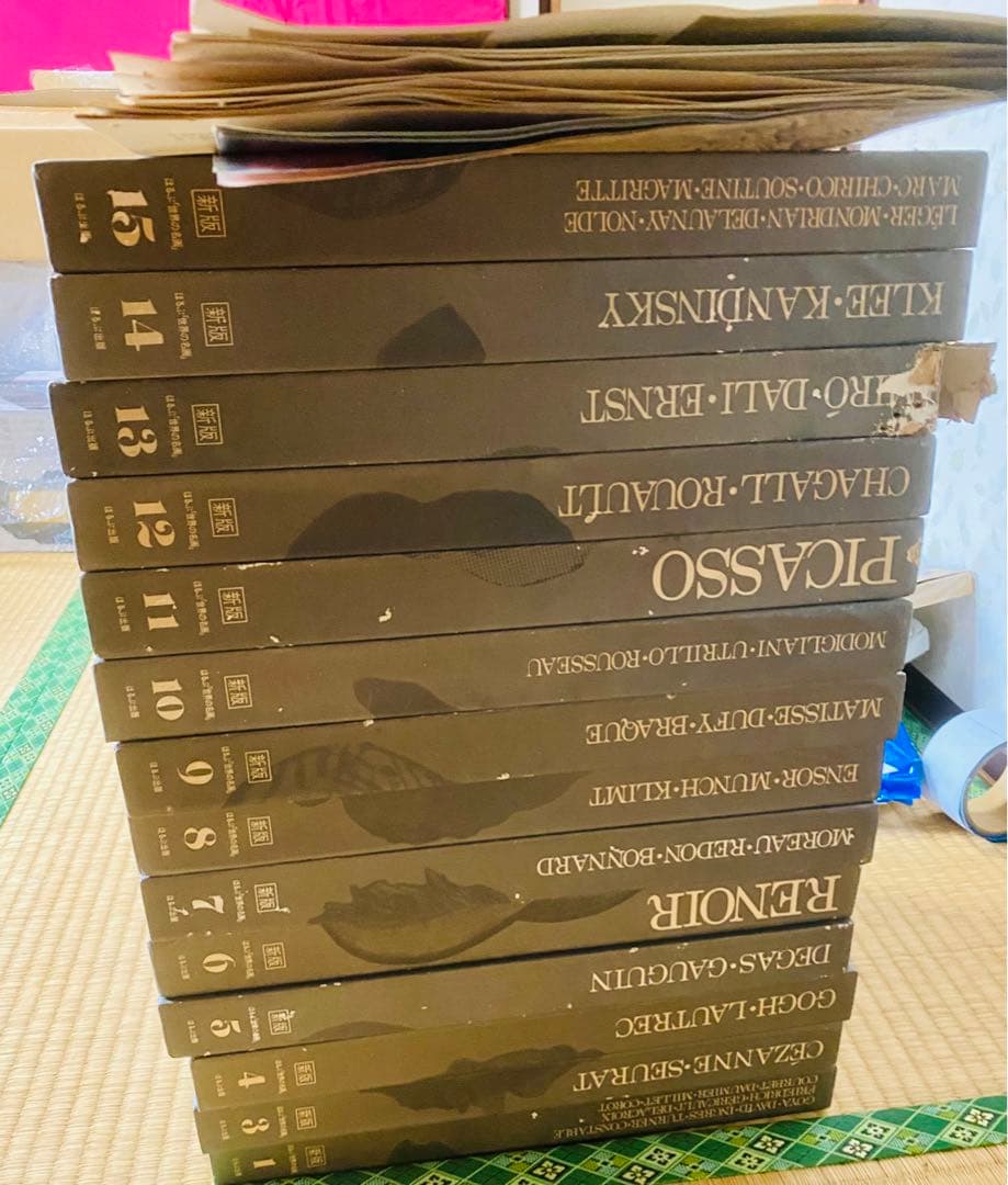 美術書セット 全14巻 ピカソ ルノワール など