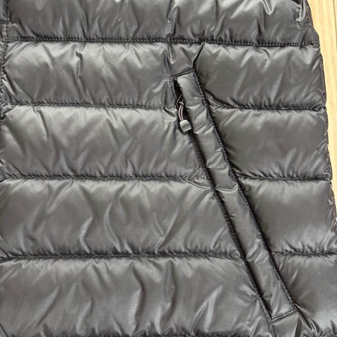 DANTON ダントン ダウンベスト インナーダウン　ブラック 黒 34 XS