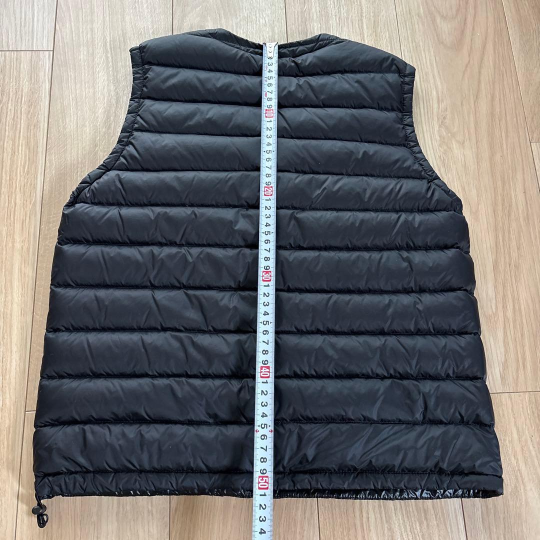 DANTON ダントン ダウンベスト インナーダウン　ブラック 黒 34 XS