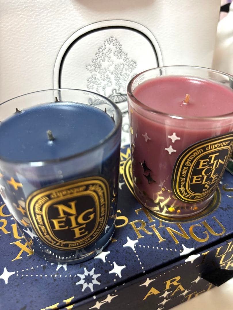 diptyque 限定キャンドル　70g×3