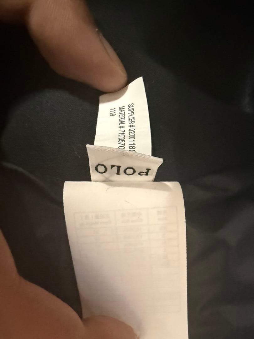 POLO フード付きブラックダウンベスト&Nike パリ五輪　日本刺繍パーカー