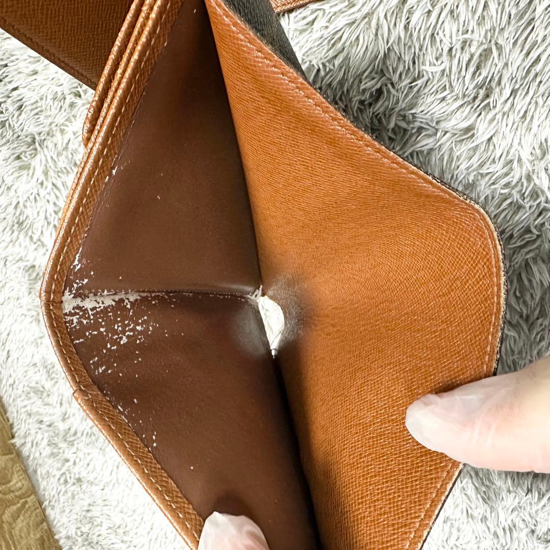 LOUIS VUITTON モノグラム ポルトトレゾール　エテュイパピエ 財布