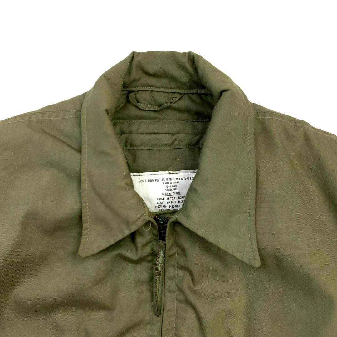 80s 米軍実物 アラミド CVC タンカース ジャケット M-S　D747