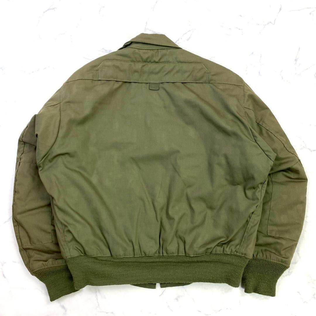 80s 米軍実物 アラミド CVC タンカース ジャケット M-S　D747