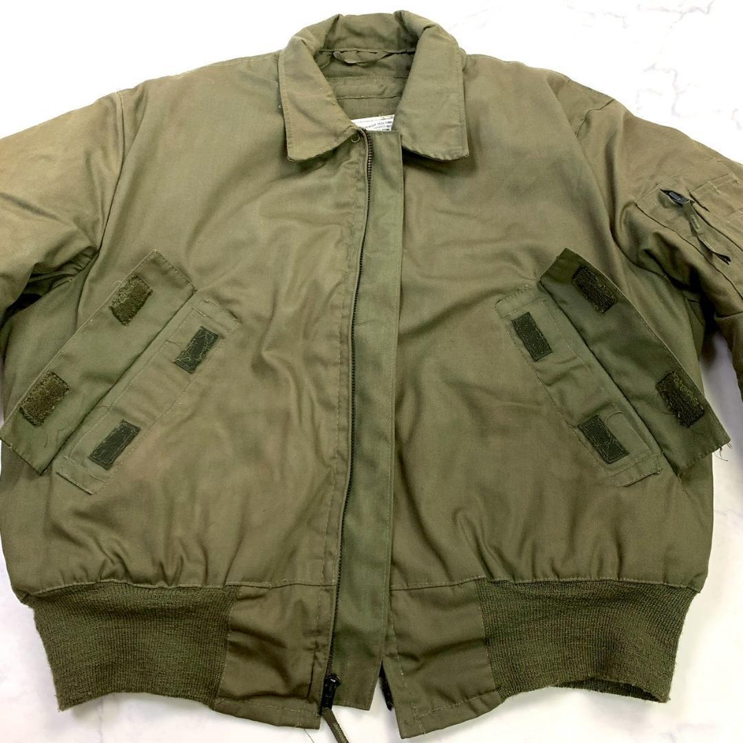 80s 米軍実物 アラミド CVC タンカース ジャケット M-S　D747