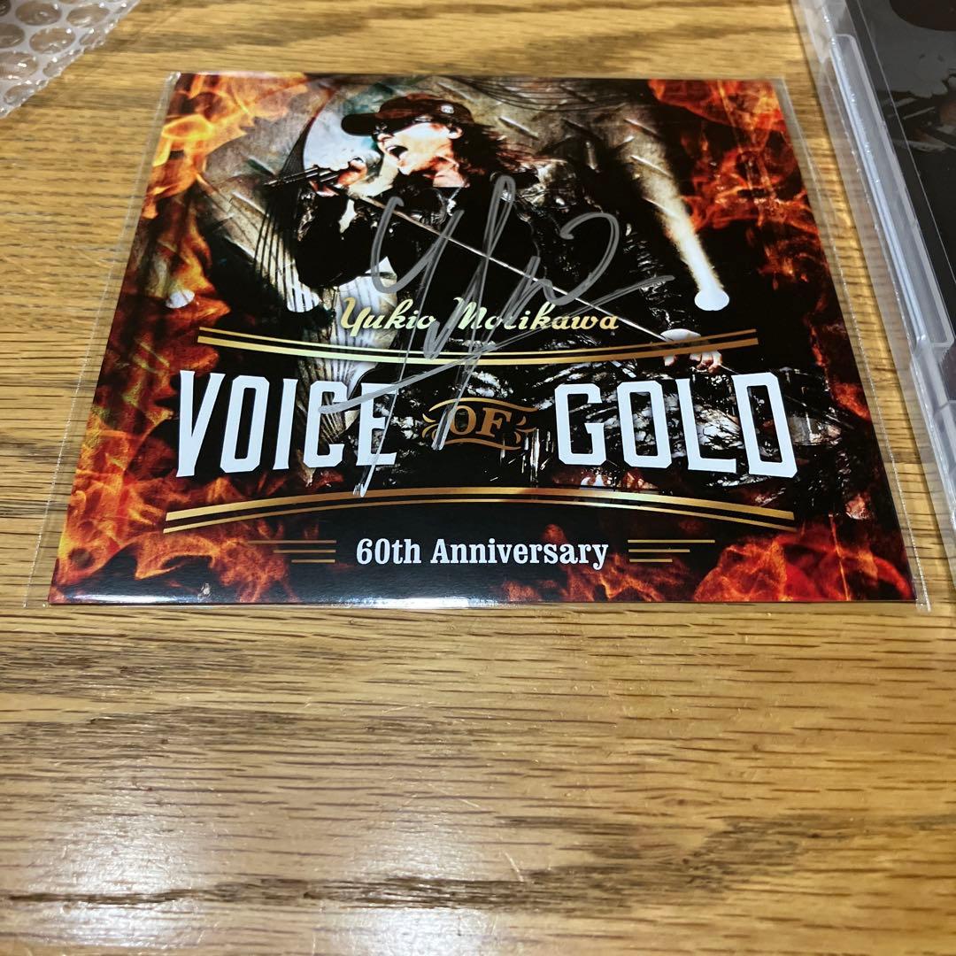 森川之雄/VOICE OF GOLD /直筆サインカード+フォトブック+Tシャツ