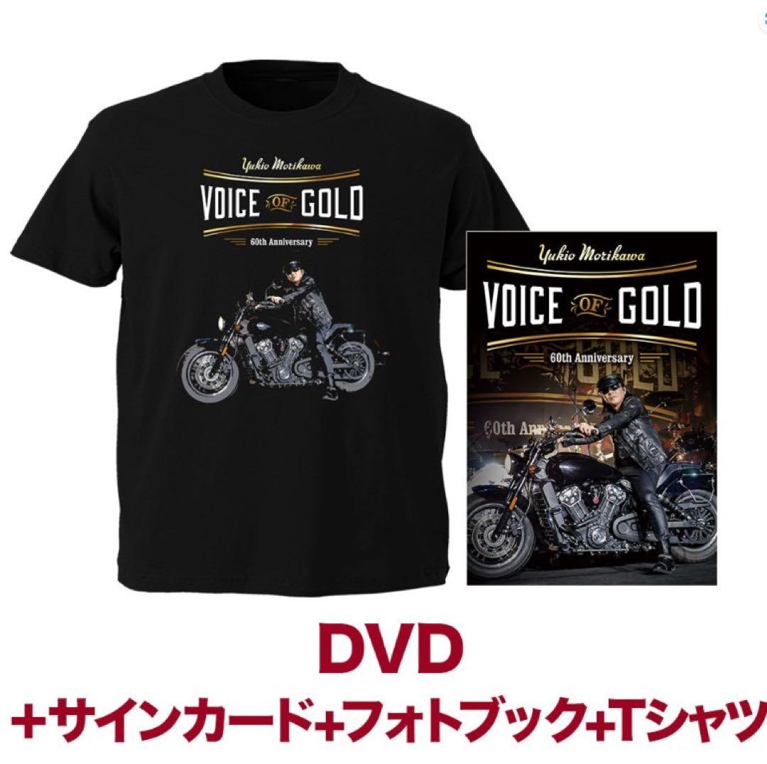 森川之雄/VOICE OF GOLD /直筆サインカード+フォトブック+Tシャツ