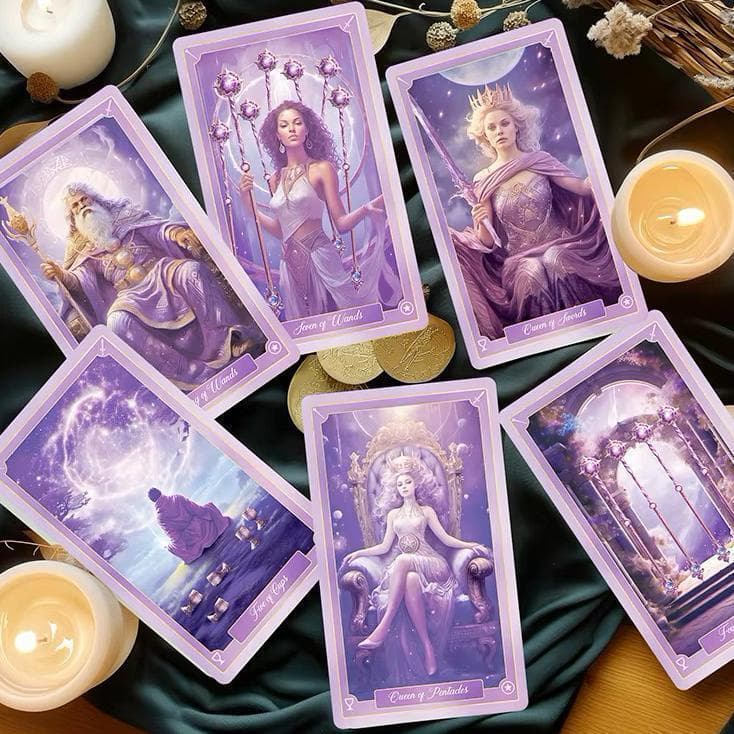 正規品タロット✨入手困難な海外美麗デッキ✨ファンタジー世界を描いたタロットカード