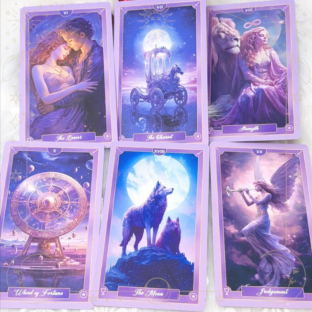正規品タロット✨入手困難な海外美麗デッキ✨ファンタジー世界を描いたタロットカード