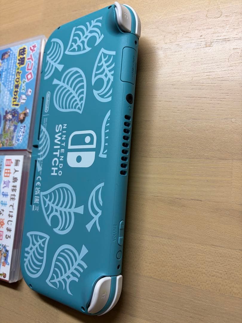 Nintendo Switch Light ケース、あつ森、もも鉄ソフト付き