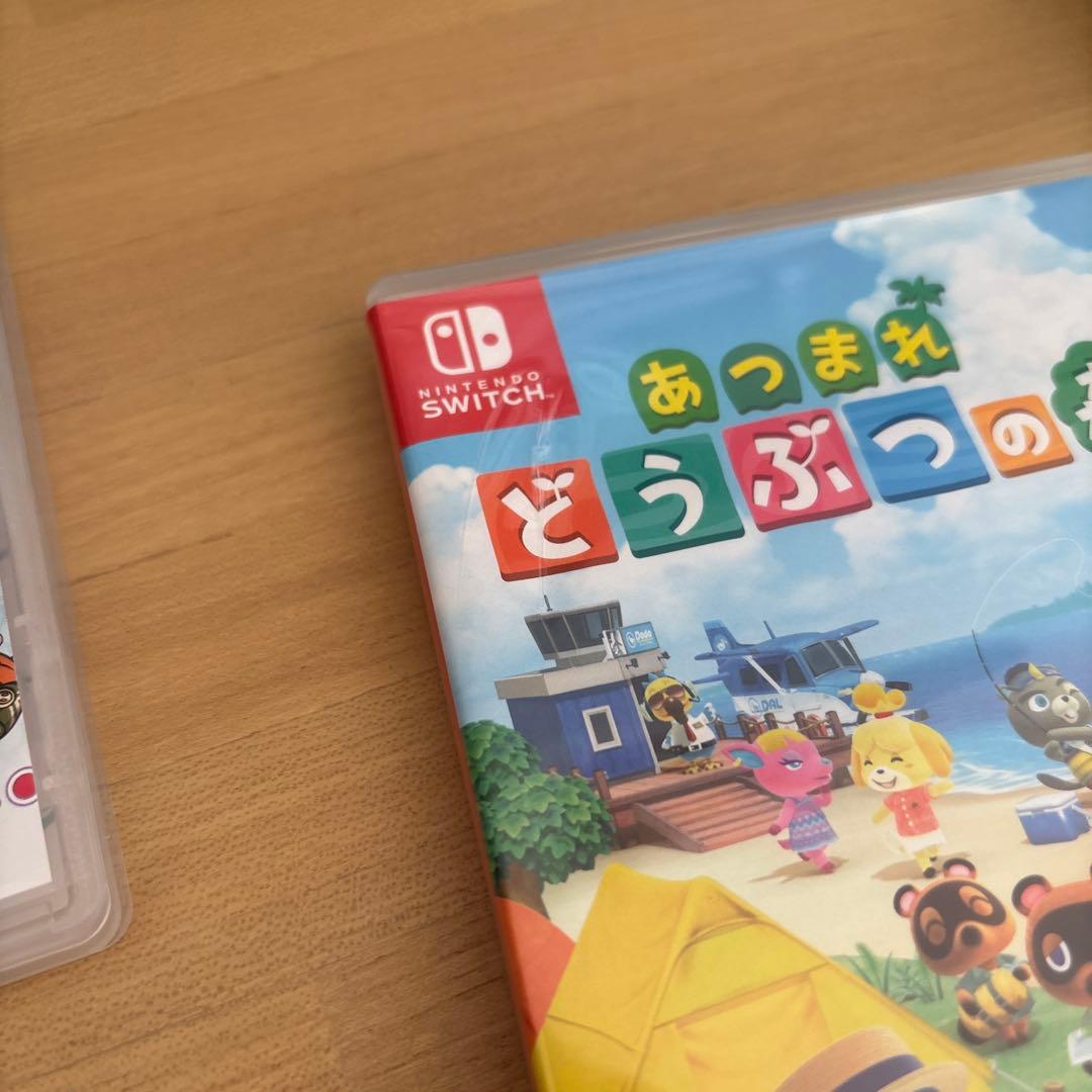 Nintendo Switch Light ケース、あつ森、もも鉄ソフト付き